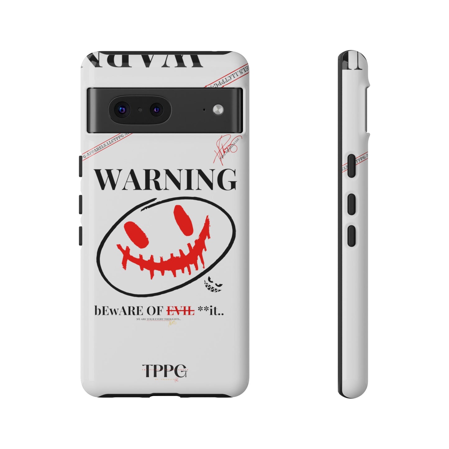 "WARNING-Evil"-Apple iPhones * Google Pixel * Samsung Galaxy Cases