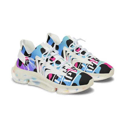 Our Women's (Multi Color: Black or White Sole) Mesh Sneakers By the 'TPPG Apparels Collection'