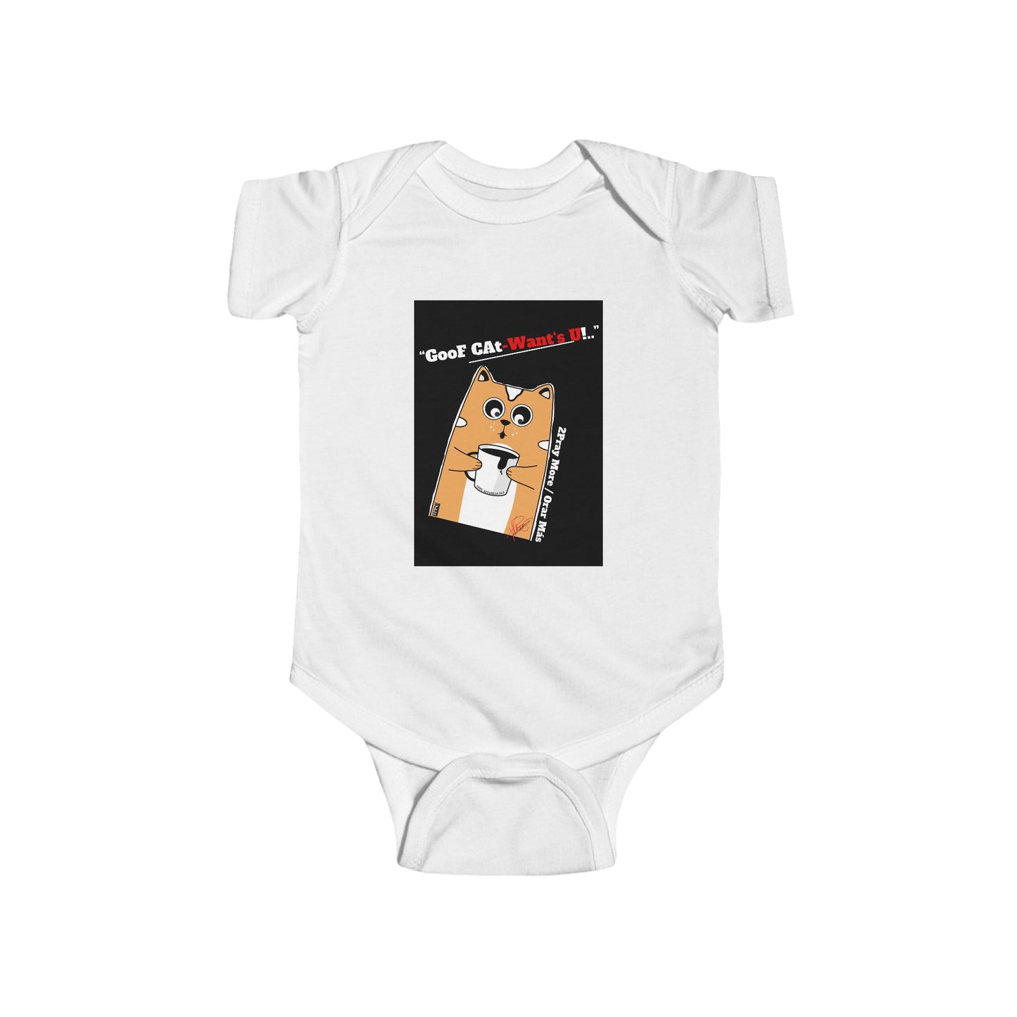 Infant 'Goof CAt' Jersey Bodysuit