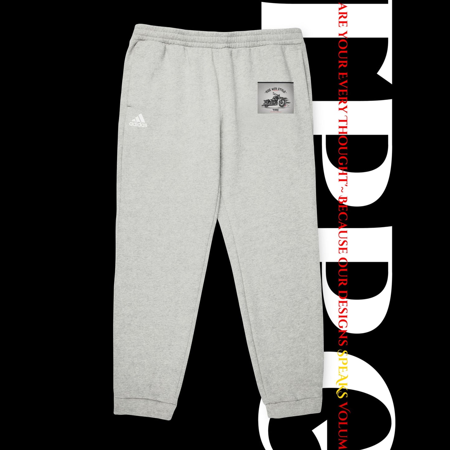 Adidas "Ride in Style" Unisex Fleece Joggers