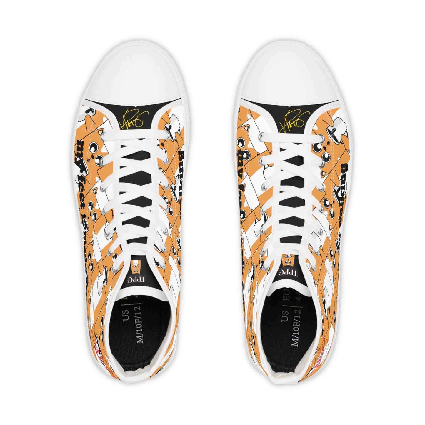 Men's "GooF CAt" High Top Sneakers/Shoes