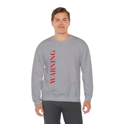 Crewneck Heavy Blend™('WARNING') Unisex Sweatshirt