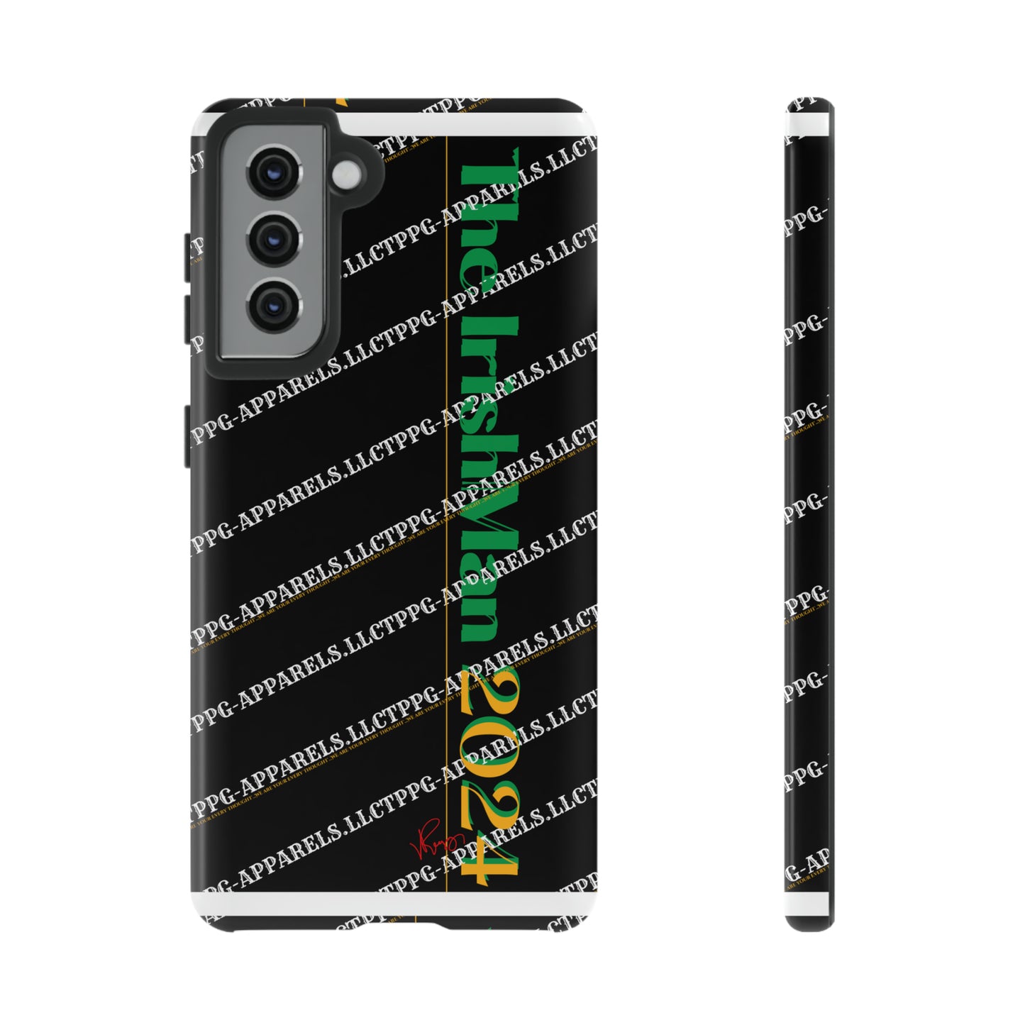 Apple iPhone/Samsung Galaxy & Google Pixel Tough "Irishman 2024" Phone Cases