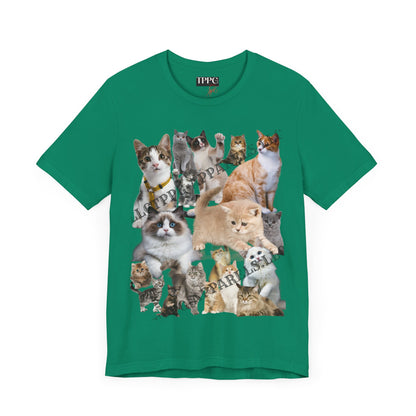 Unisex "Cats" Jersey T-Shirt