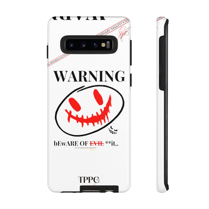 "WARNING-Evil"-Apple iPhones * Google Pixel * Samsung Galaxy Cases