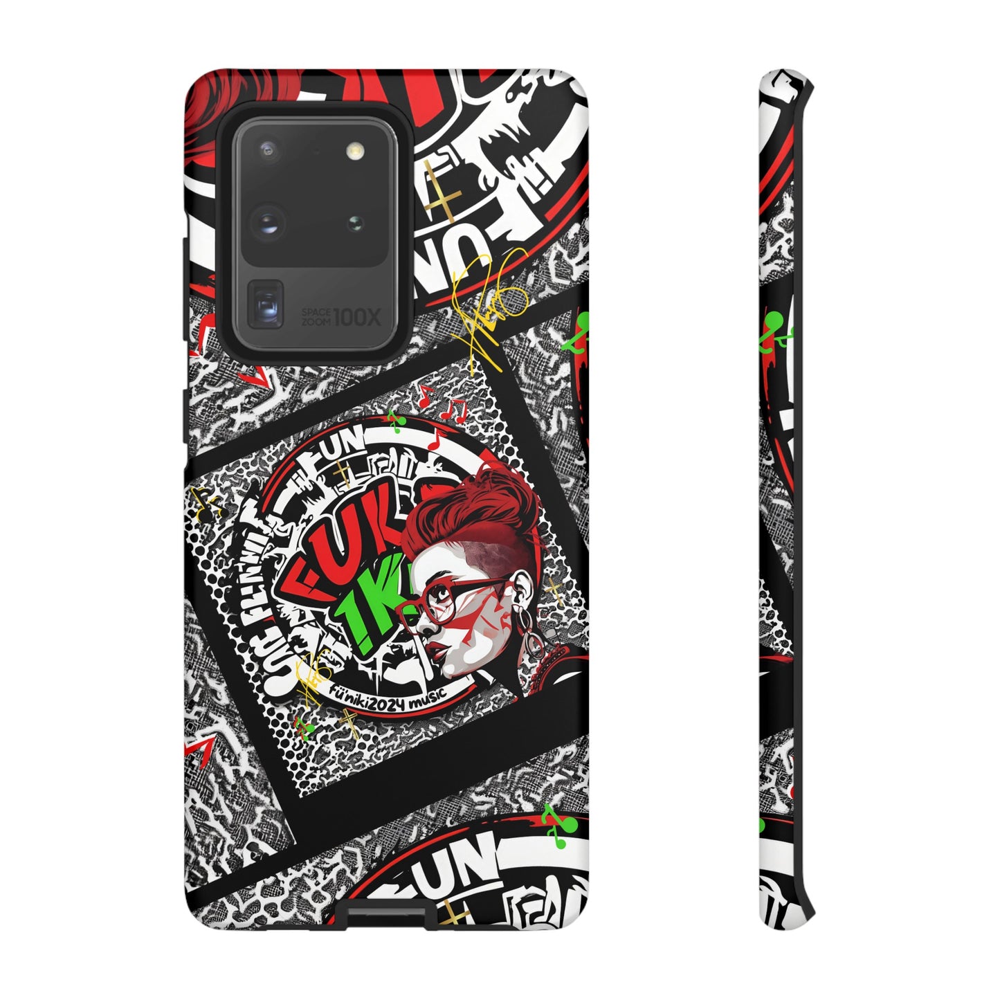 "Fun'iki2024" Music Logo iPhone/Google Pixel/Samsung Phone Cases