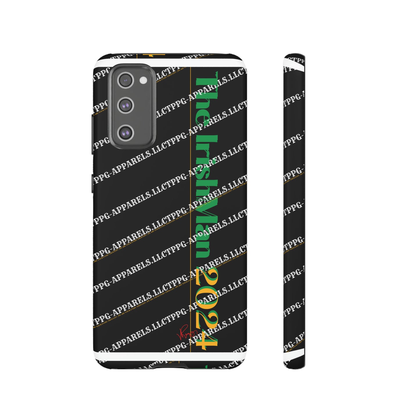 Apple iPhone/Samsung Galaxy & Google Pixel Tough "Irishman 2024" Phone Cases