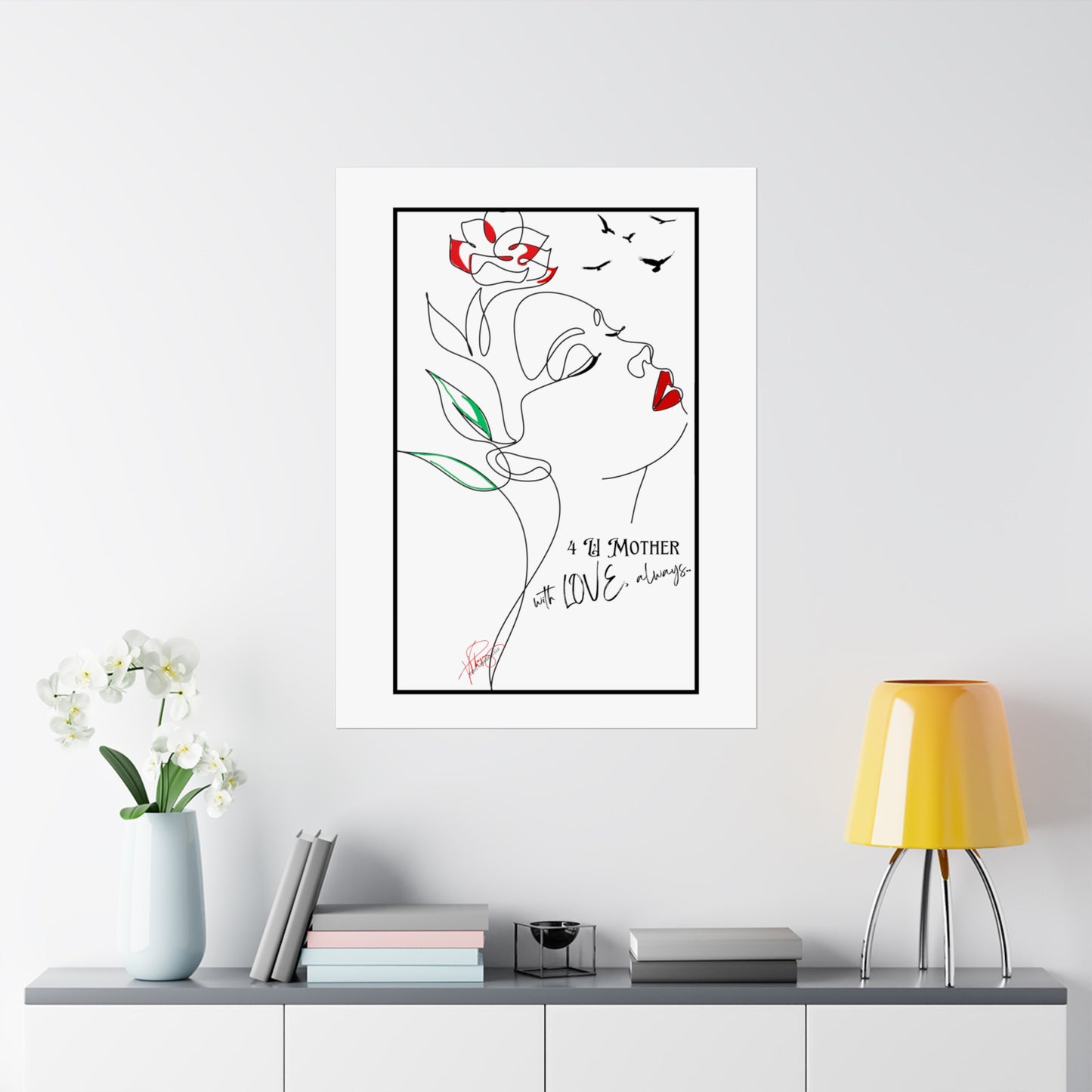 "Mother's Day" Vertical Matte Posters