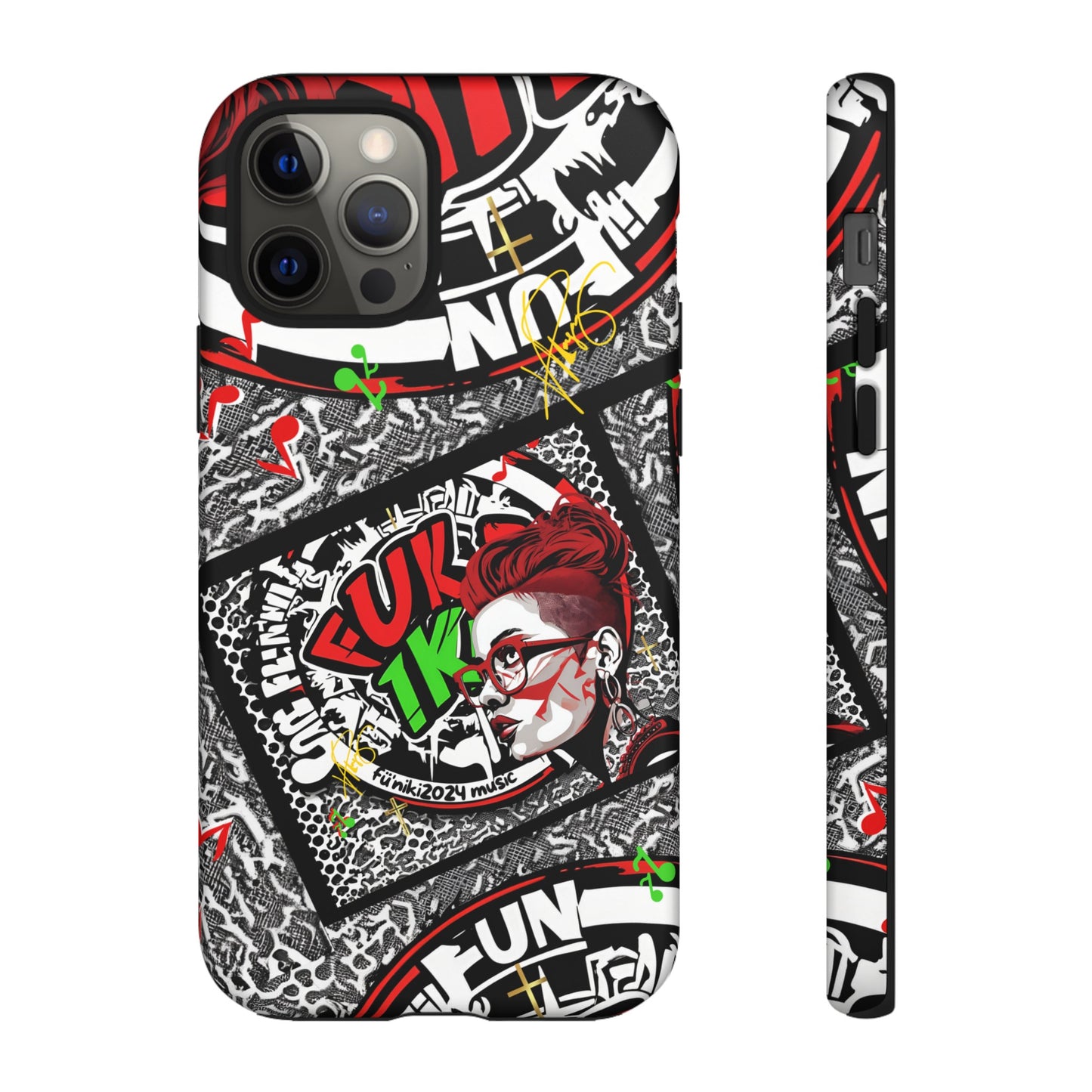 "Fun'iki2024" Music Logo iPhone/Google Pixel/Samsung Phone Cases