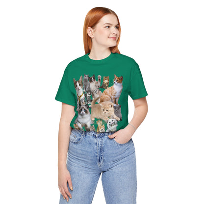 Unisex "Cats" Jersey T-Shirt