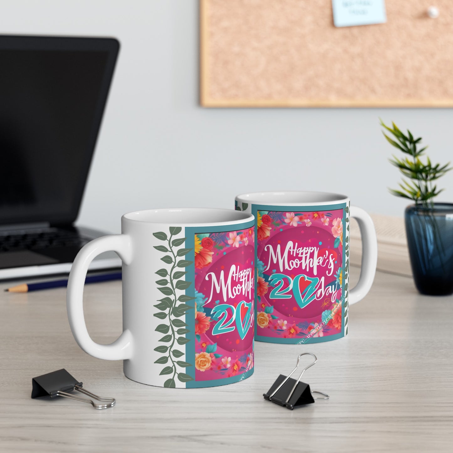 "Happy Mother's Day" Ceramic Mug - Sizes (11oz & 15oz)