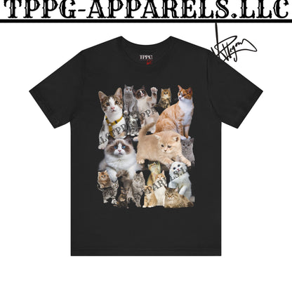 Unisex "Cats" Jersey T-Shirt