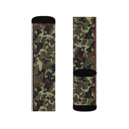 High Quality Cushioned 'TPPG Brand' Camo Style Socks