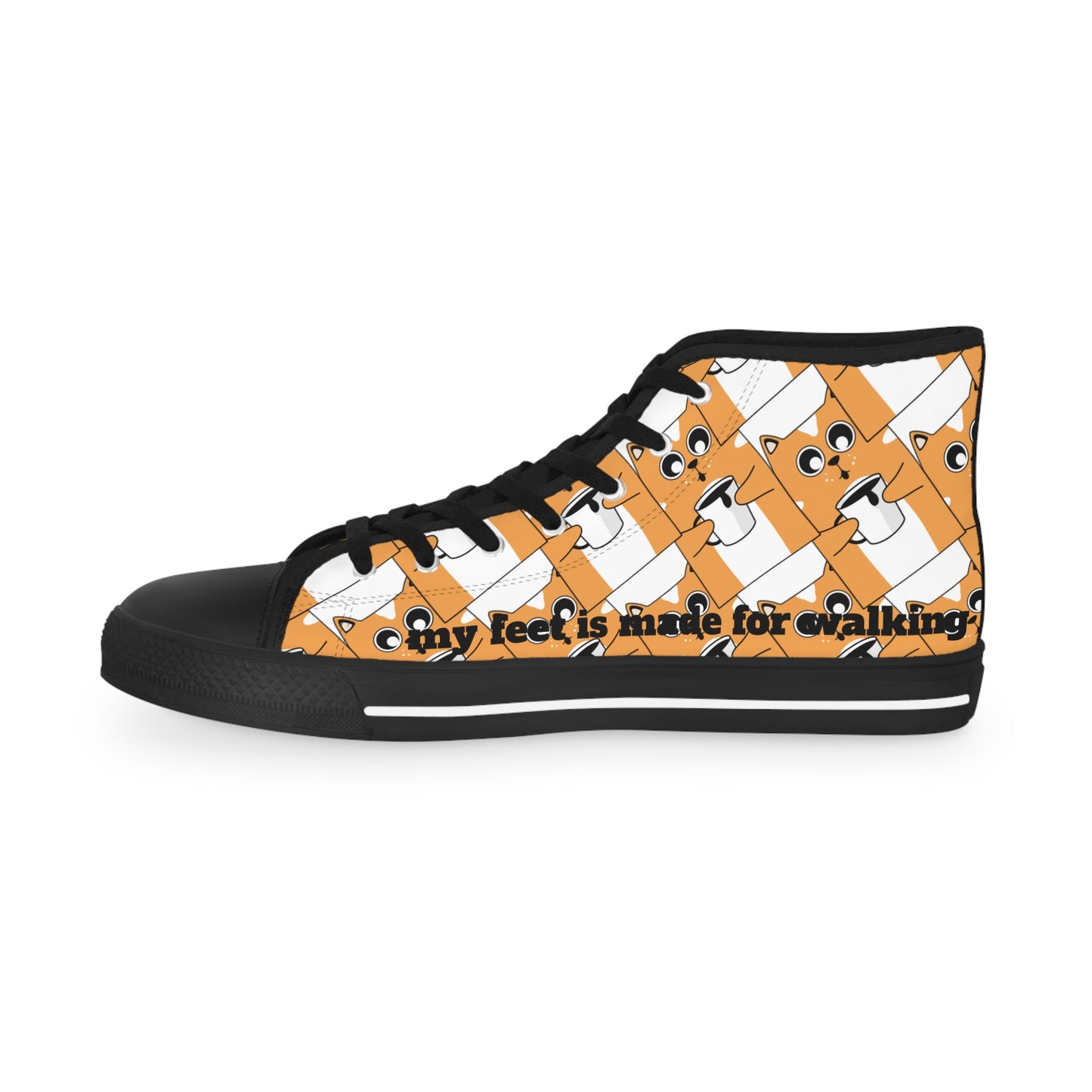 Men's "GooF CAt" High Top Sneakers/Shoes