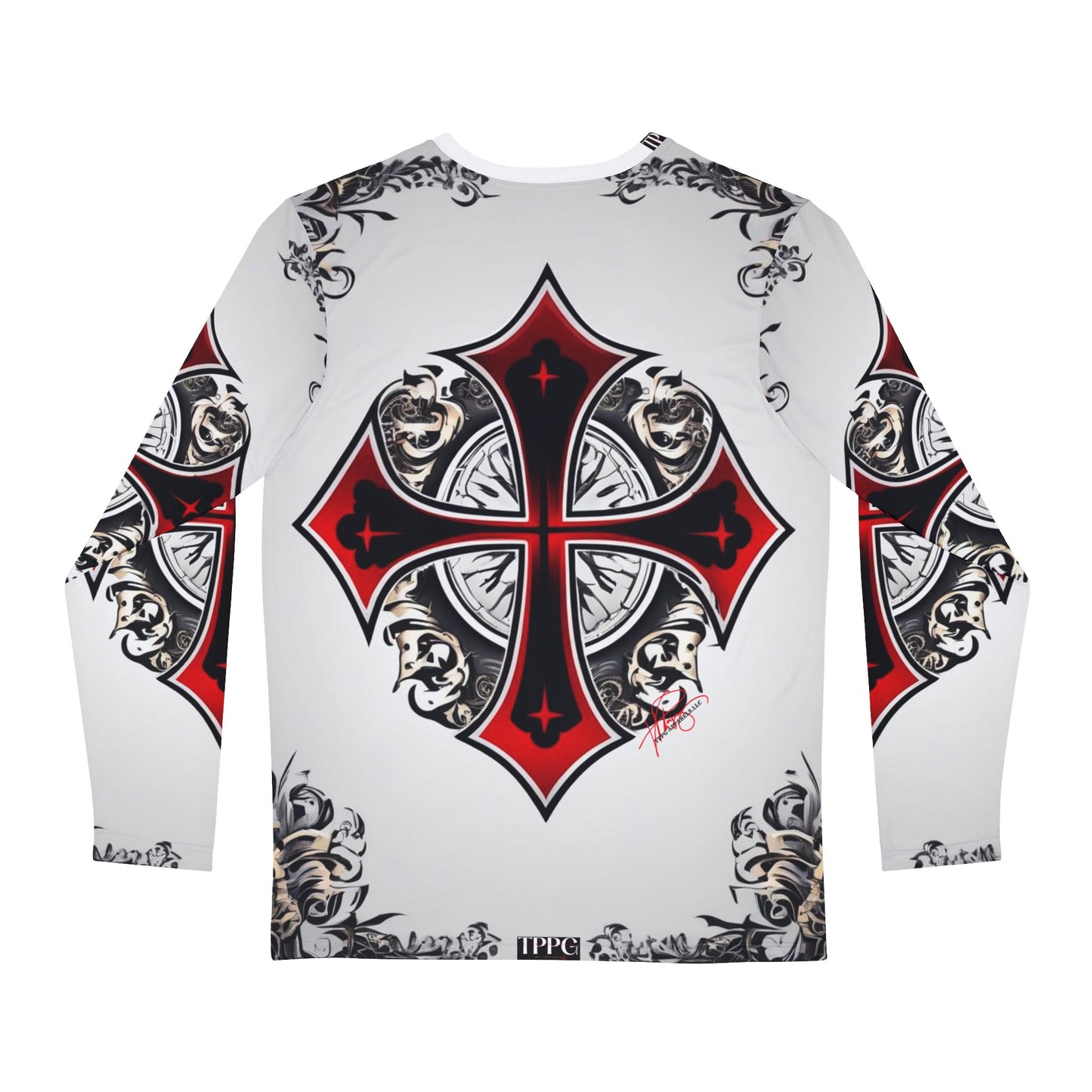 Men Crewneck (Cross) Long Sleeve Shirt