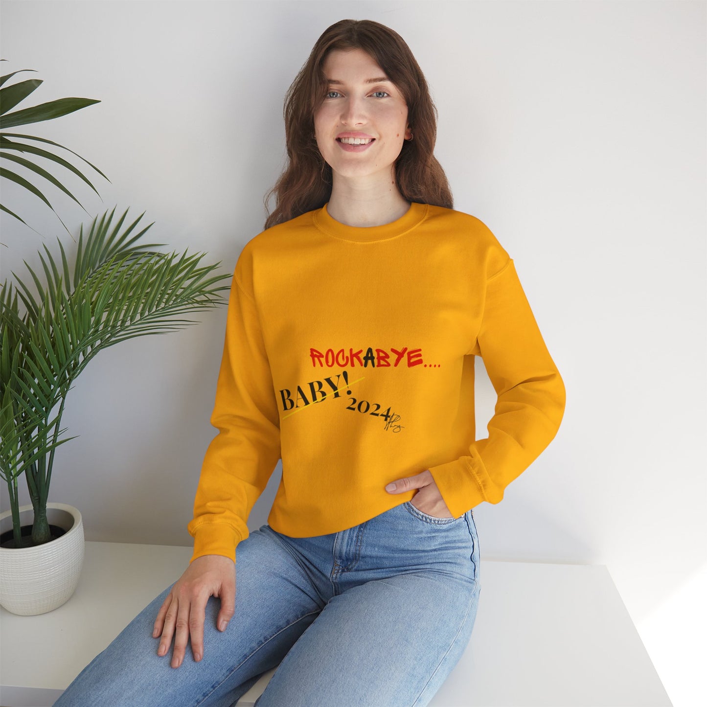 Heavy Crewneck™ "Rock-A-Bye" Sweatshirt