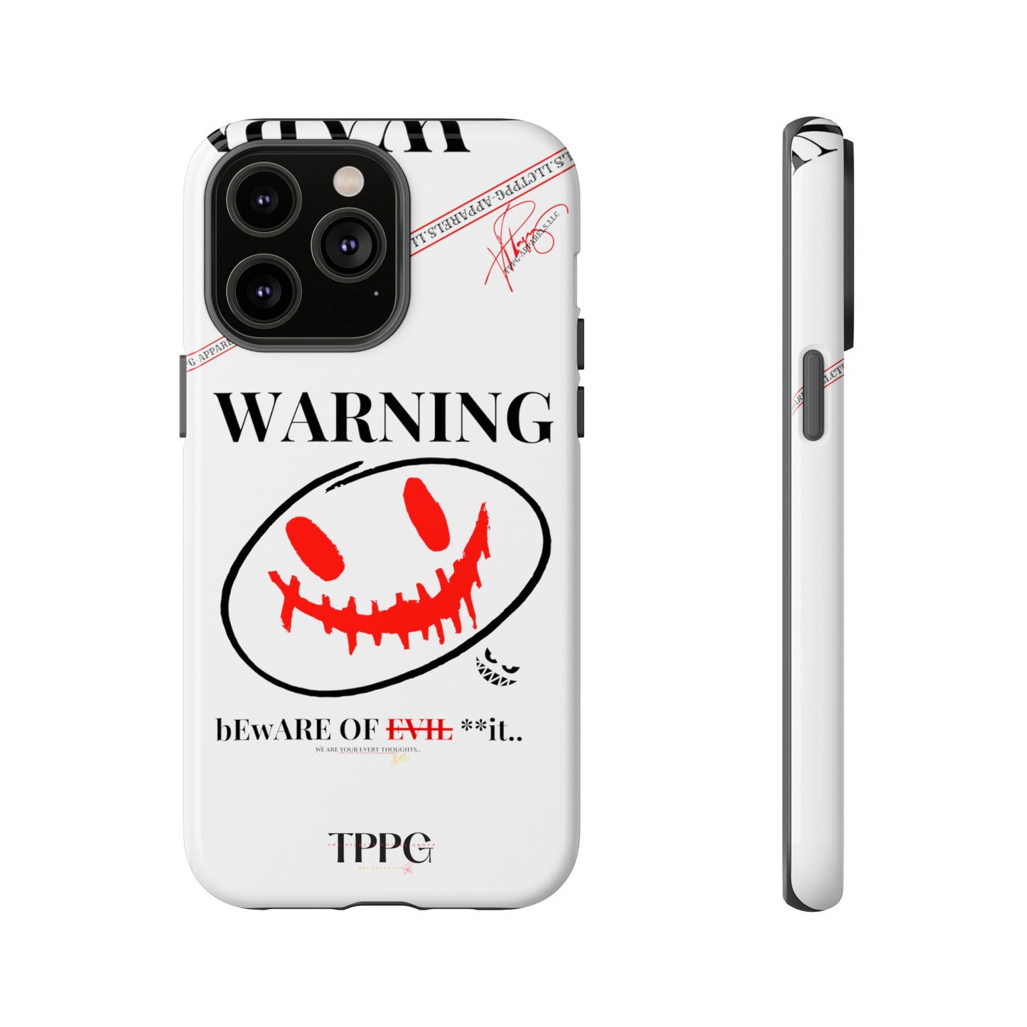 "WARNING-Evil"-Apple iPhones * Google Pixel * Samsung Galaxy Cases