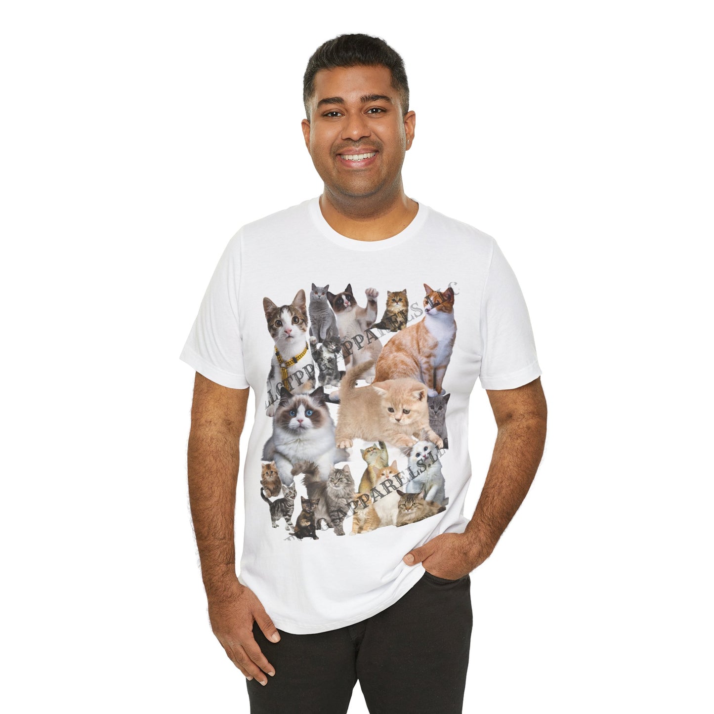 Unisex "Cats" Jersey T-Shirt