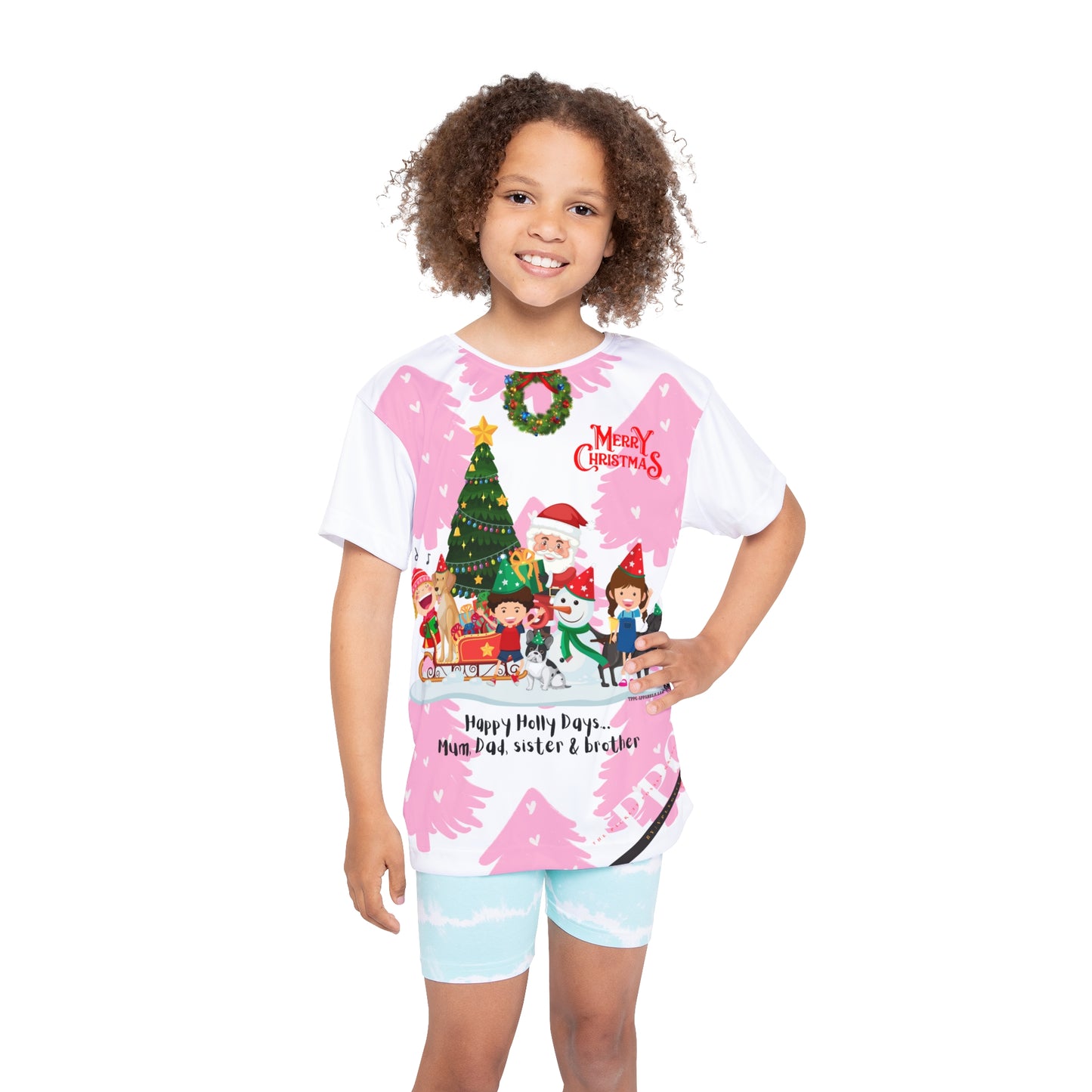 Kids 'Holiday/Christmas' Sports Jersey/Tee - By:"TPPG-Apparel" Juniors Collections