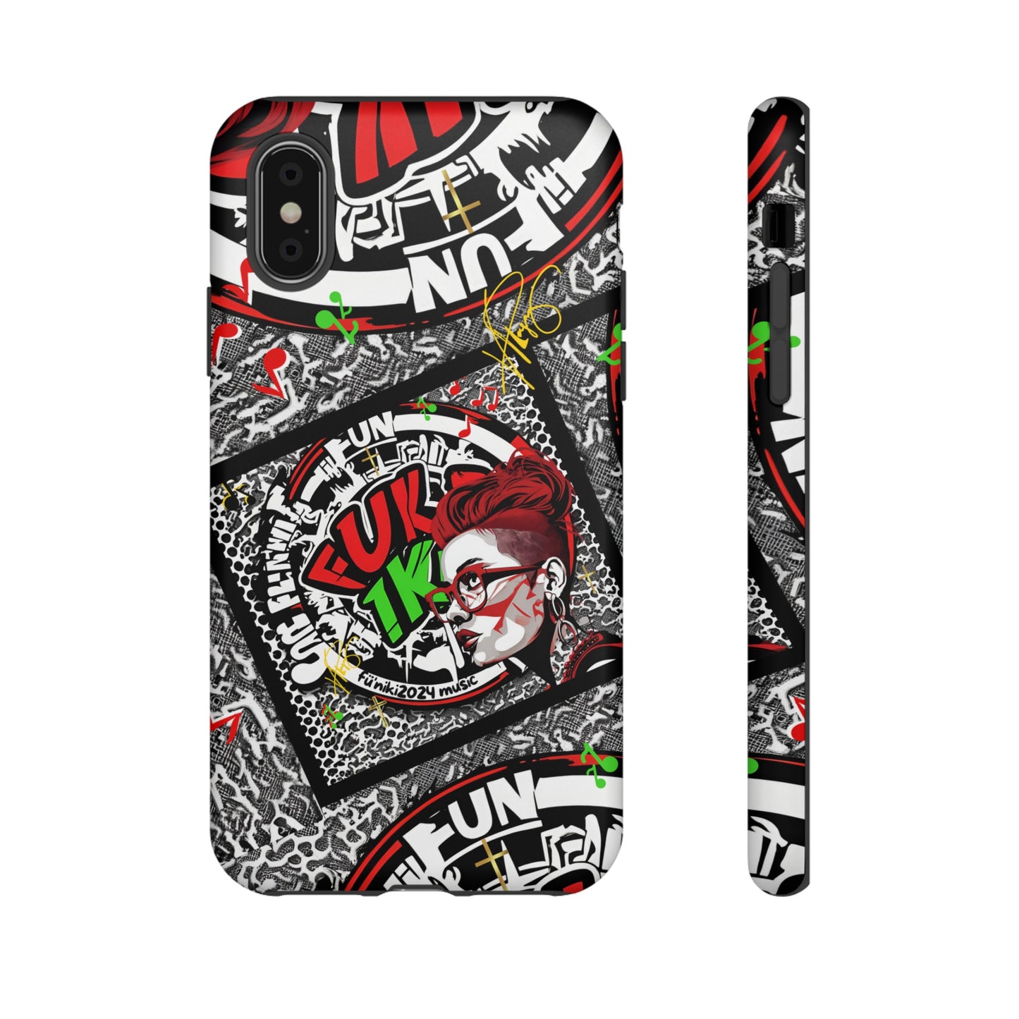 "Fun'iki2024" Music Logo iPhone/Google Pixel/Samsung Phone Cases