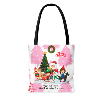 Stylish "Christmas/Holiday" Tote from the "TPPG-Apparels" Brand Tote in 3ct. different sizes. Always handy for any carrying all things necessary for any casual occasion.