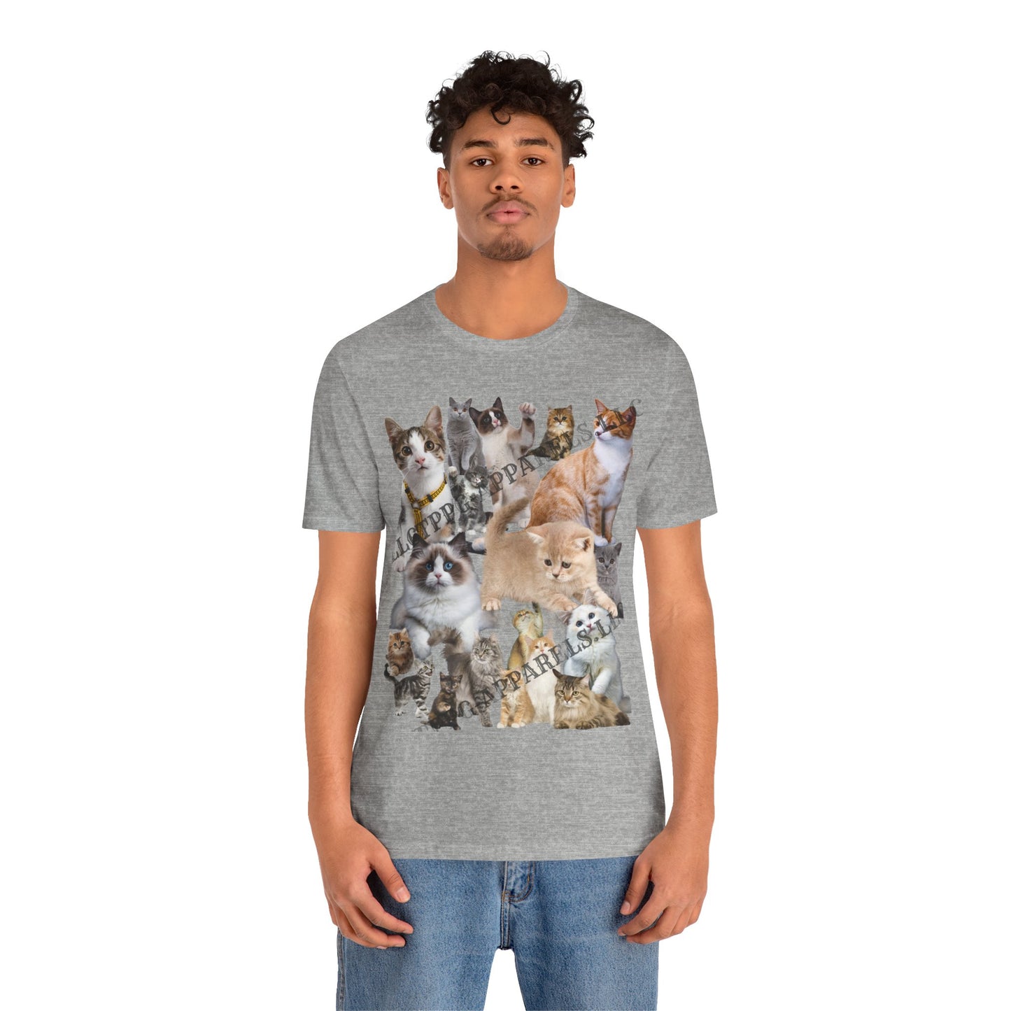 Unisex "Cats" Jersey T-Shirt