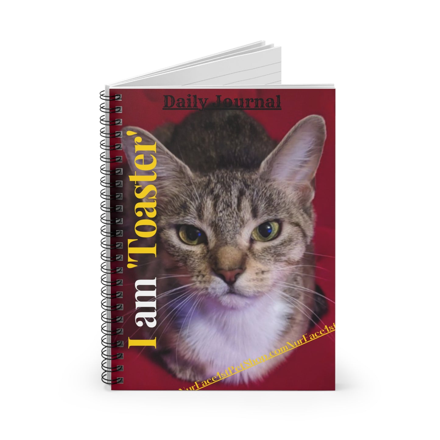 Spiral (Pet) Ruled Line "Writing" Notebook