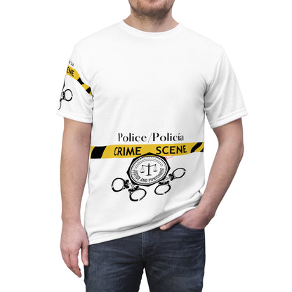 'Polica/Police Crime Scene' Unisex T-Shirt