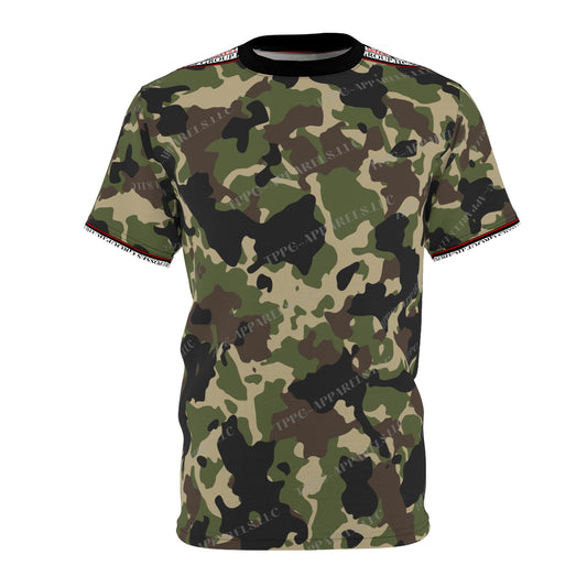 "TPPG-Apparels" Presents a Sleek Casual Green Camo  'Tagless' Premium Style Casual Unisex T-Shirt