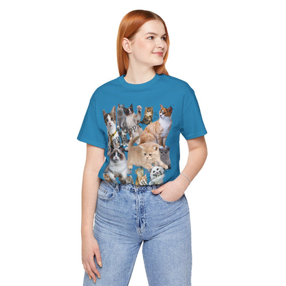 Unisex "Cats" Jersey T-Shirt