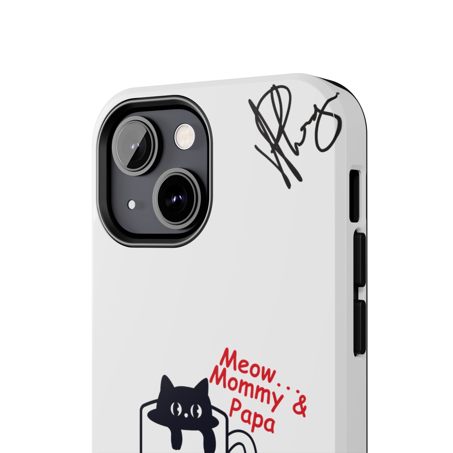 Guys here's another one of our Cutest Pet Designs (in a White Base Color) Verision from the 'TPPG Collection' Line carries Several sizes of the "iPhone Series" Tough Phone Cases