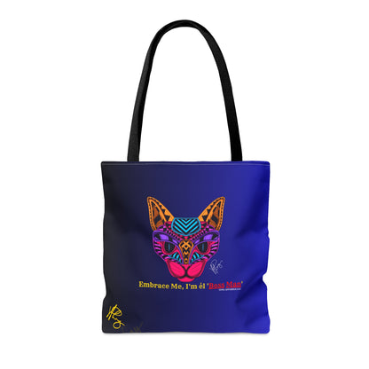 Stylish (Cat-I'm Boss Man) Tote from the "TPPG-Apparels" Brand Tote in 3ct. different sizes. Always handy for any carrying all things necessary for any casual occasion.