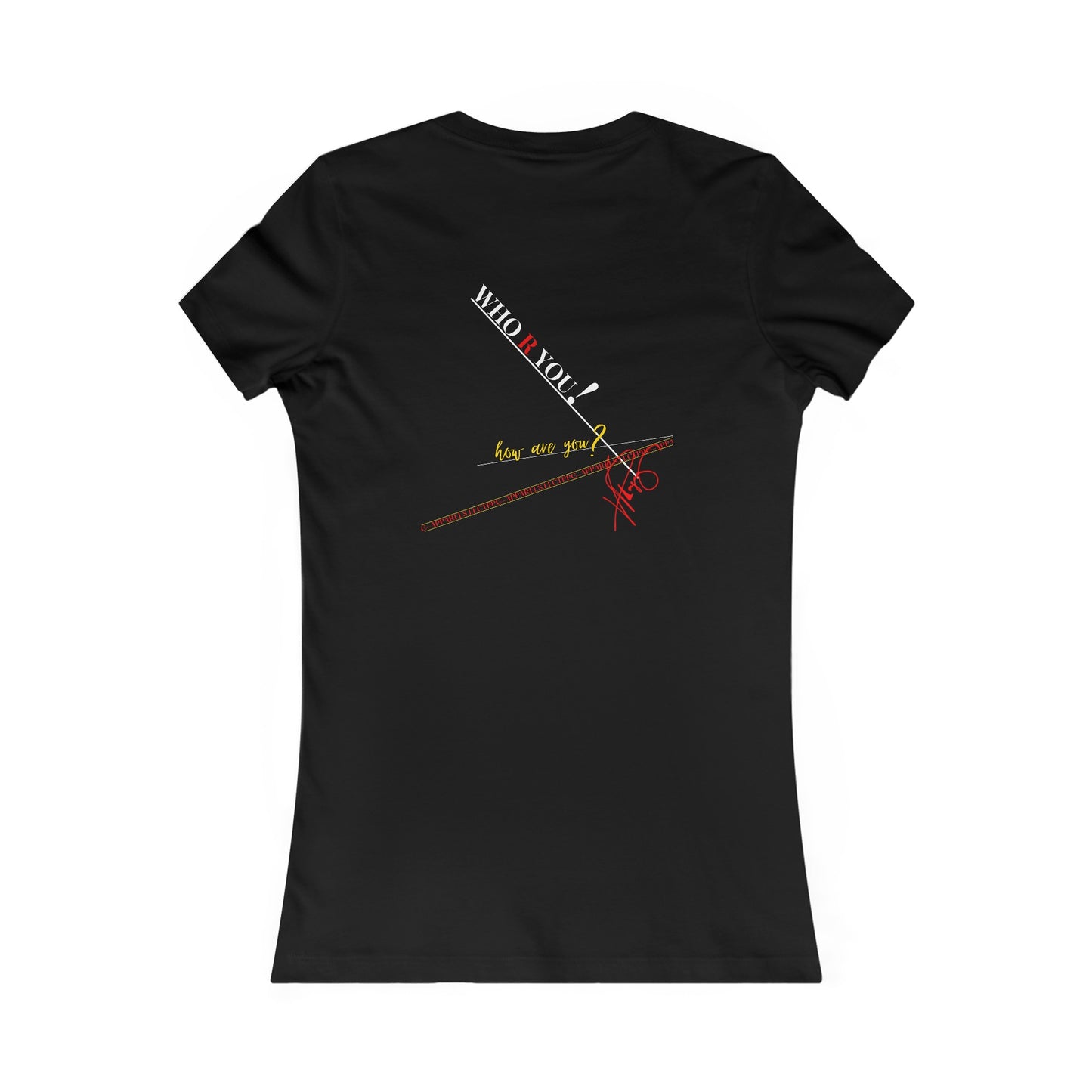 Women's Favs "WARNING" Tee/T-Shirt