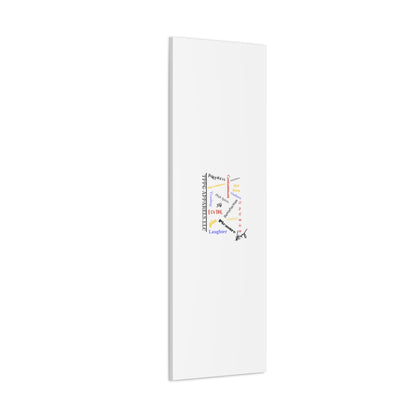 From our "TPPG Brand Positive Thoughts Collection" - Canvas Gallery Wraps - on White