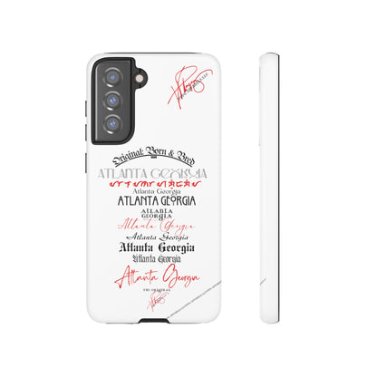 'ATL-Original Born & Bred' Design ~ Apple iPhones * Google Pixel * Samsung Galaxy Cases