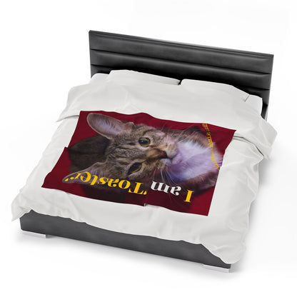 Velveteen "Pet" Plush Throw/ Blanket