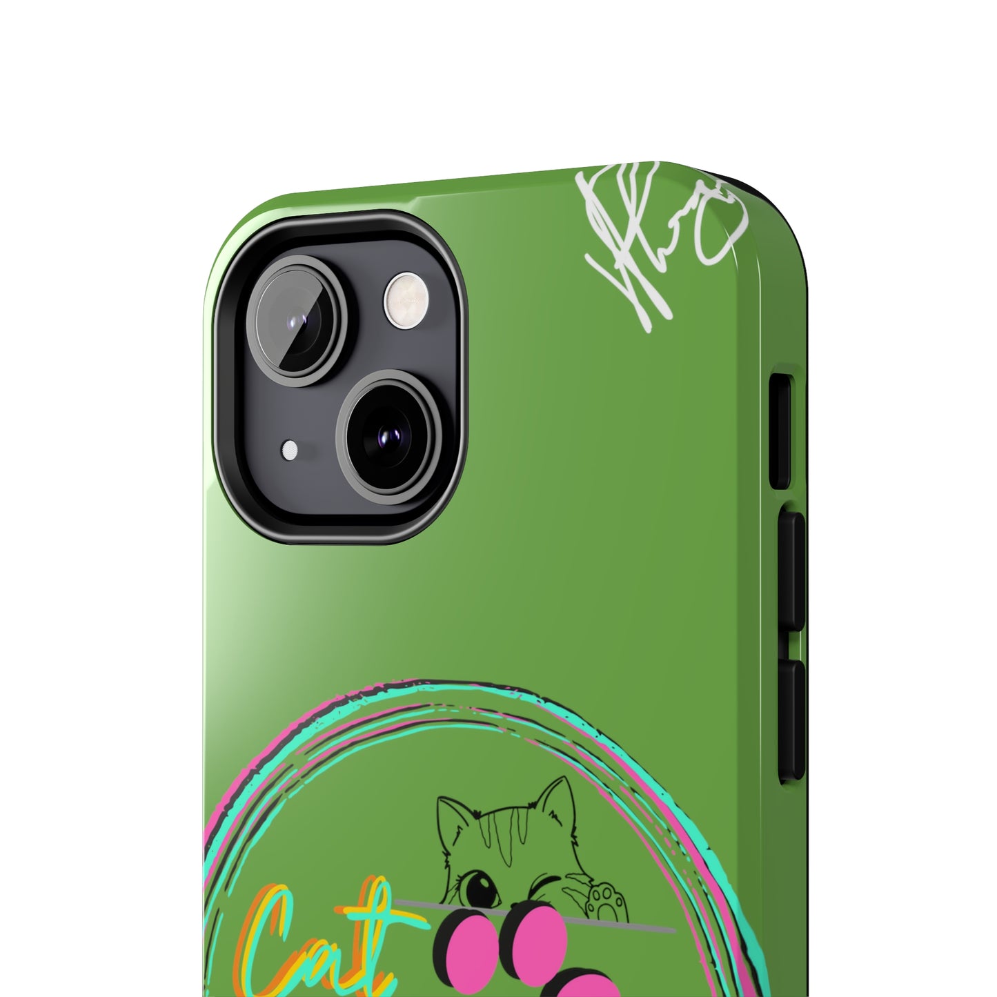 Guys here's another one of our Cutest "Cat Mom" Pet Designs (in a Light Green Base Color) Verision from the 'TPPG Collection' Line carries Several sizes of the "iPhone Series" Tough Phone Cases