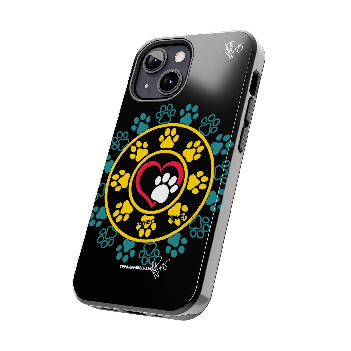 One of our Cutest Pet Designs Verision from the 'TPPG Collection' Line carries Several sizes of the "iPhone Series" Tough Phone Cases