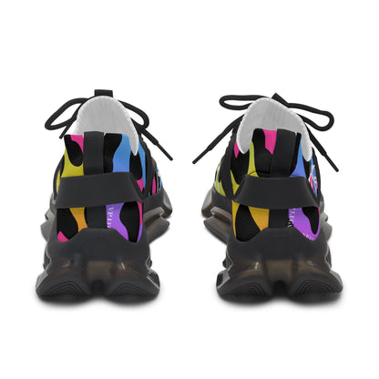 Our Women's (Multi Color: Black or White Sole) Mesh Sneakers By the 'TPPG Apparels Collection'