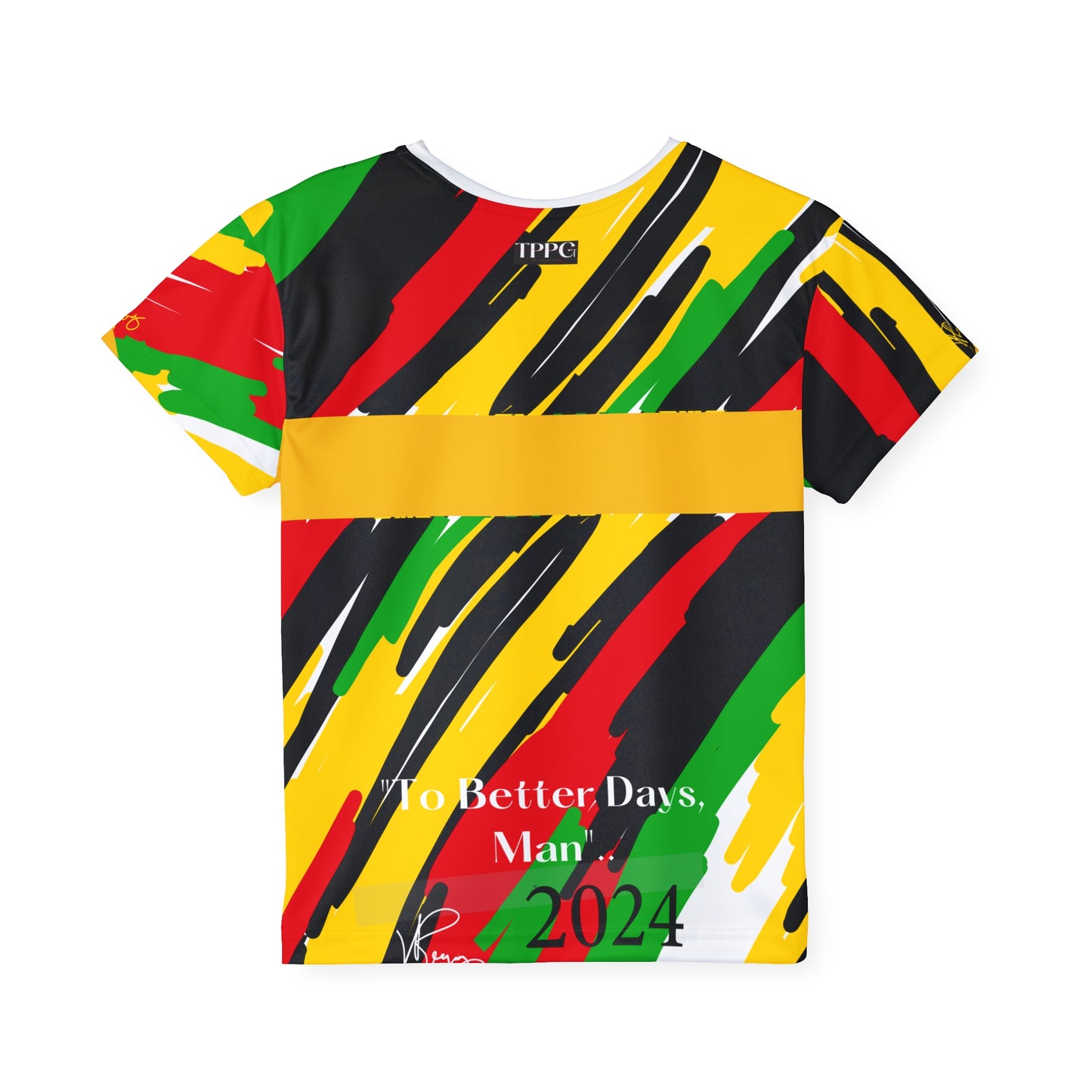 Kids Sport "Bob Marley" Design Jersey/Tee-By:"TPPG-Apparel" Juniors Collections