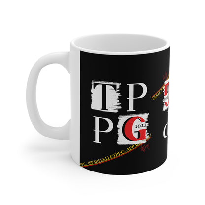 11oz (0.33 I) White Glossy Finish Coffee/Tea Mug- from 'TPPG Brand' Collection