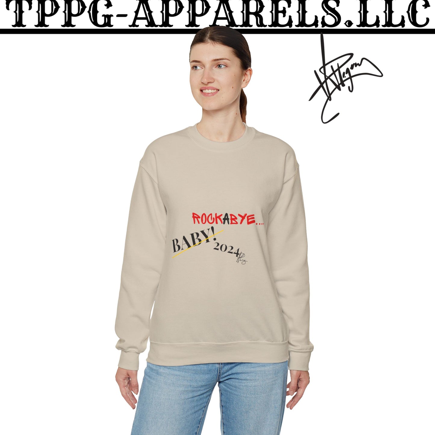 Heavy Crewneck™ "Rock-A-Bye" Sweatshirt