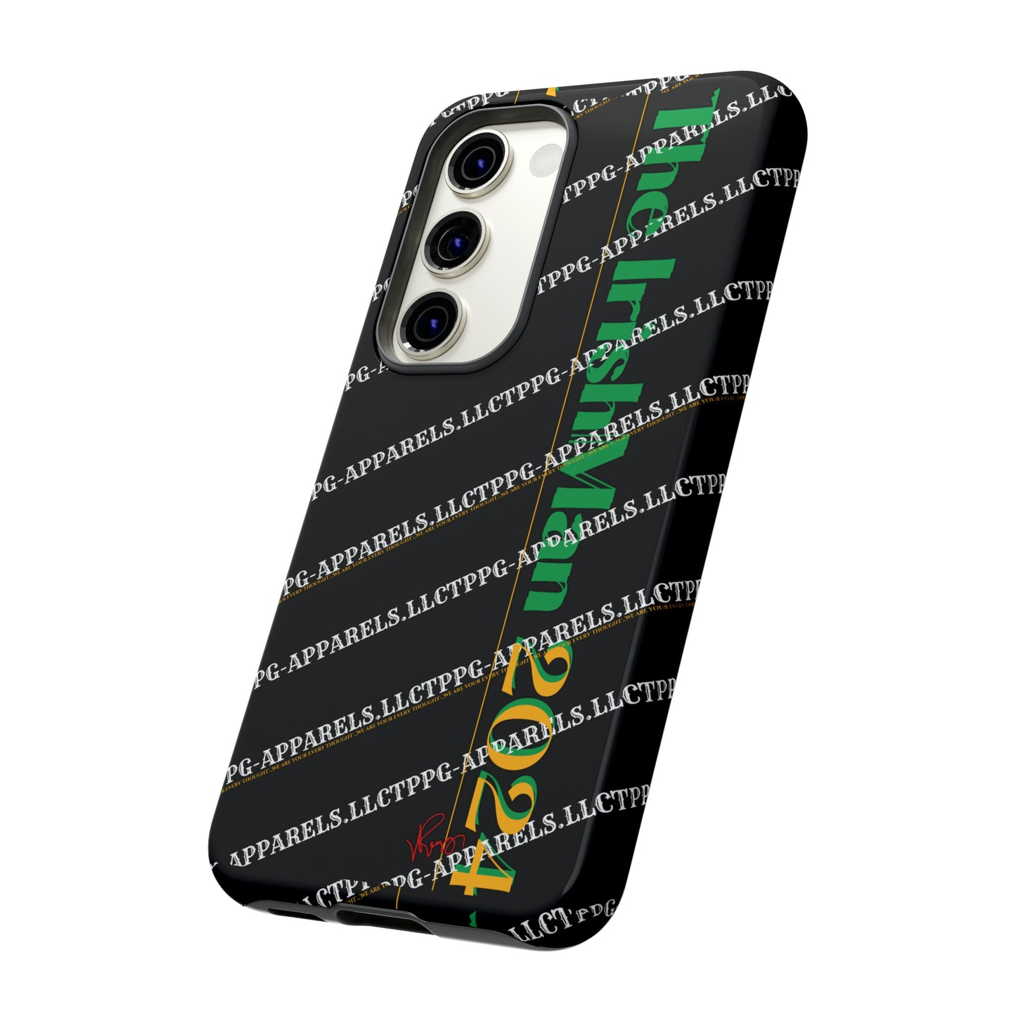 Apple iPhone/Samsung Galaxy & Google Pixel Tough "Irishman 2024" Phone Cases