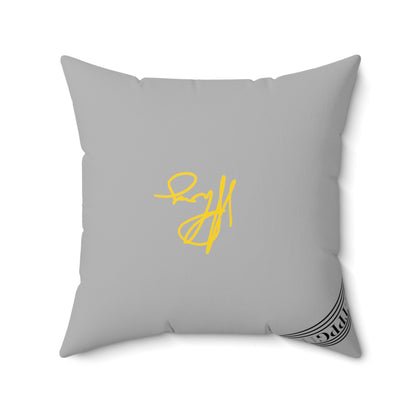 (Children) Square 1' Pillow-Grey "I'm Sleepy Now" design