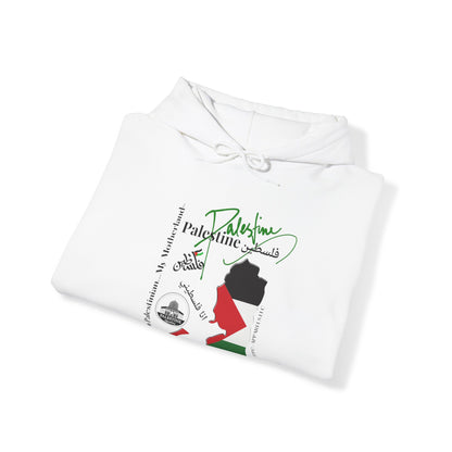 "Palestine" Style Design Print Unisex Heavy Blend™ Hooded Sweatshirt - 6 sizes to chose from