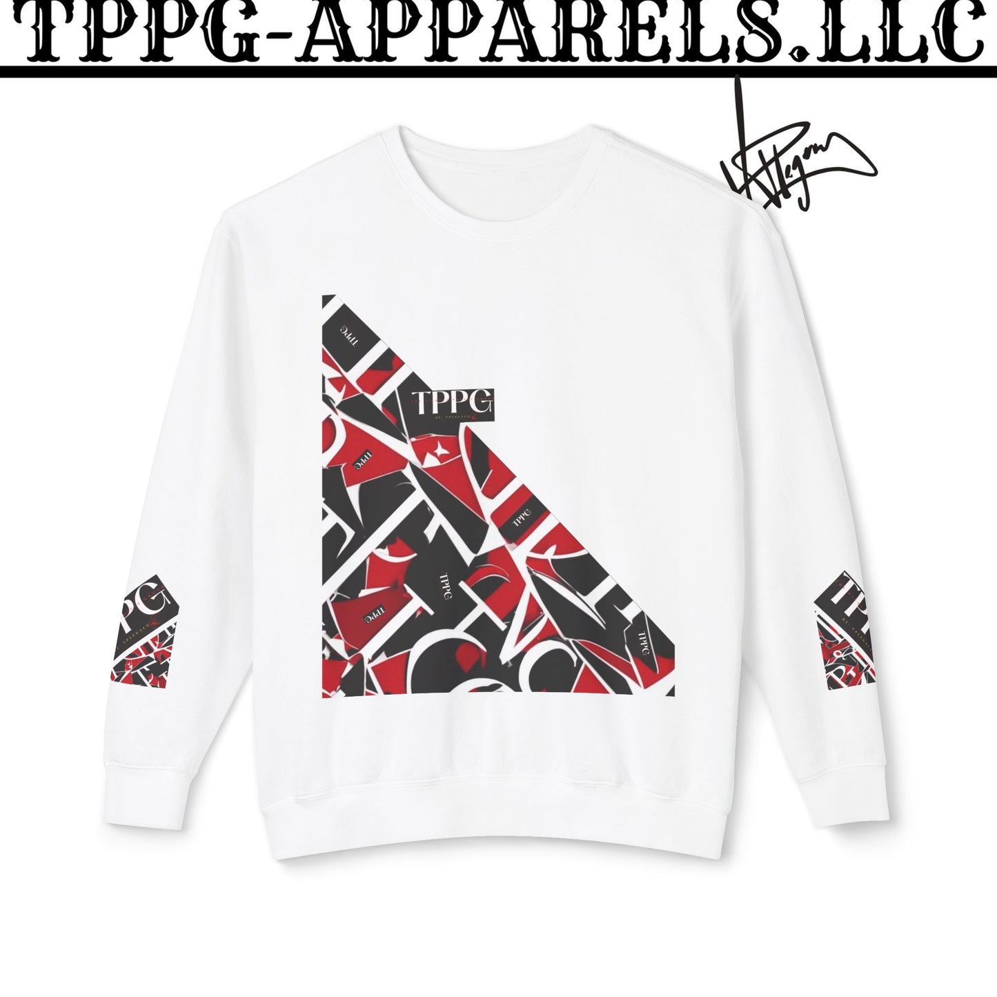 Crewneck "TPPG Brand" Sweatshirt (unisex)