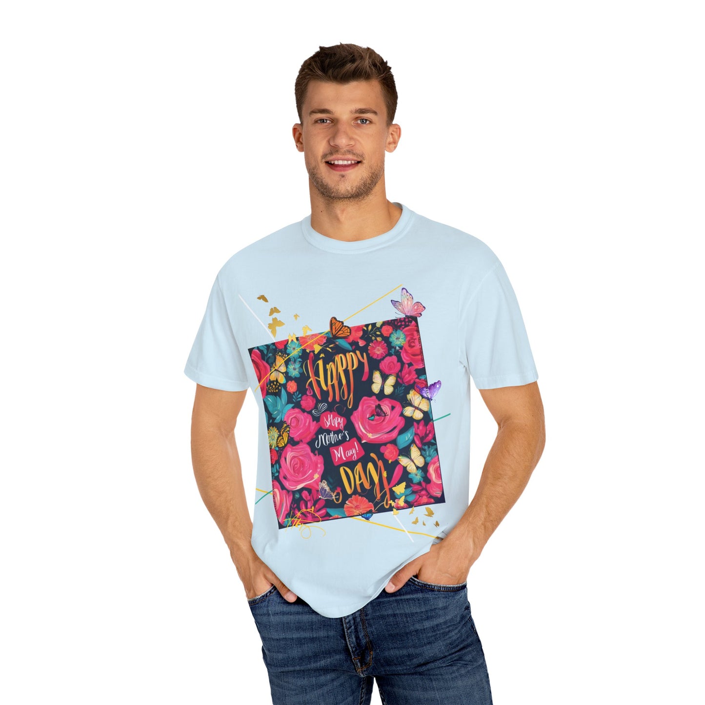 'Happy Mother's Day-Butterfly' Unisex T-shirt/Tee