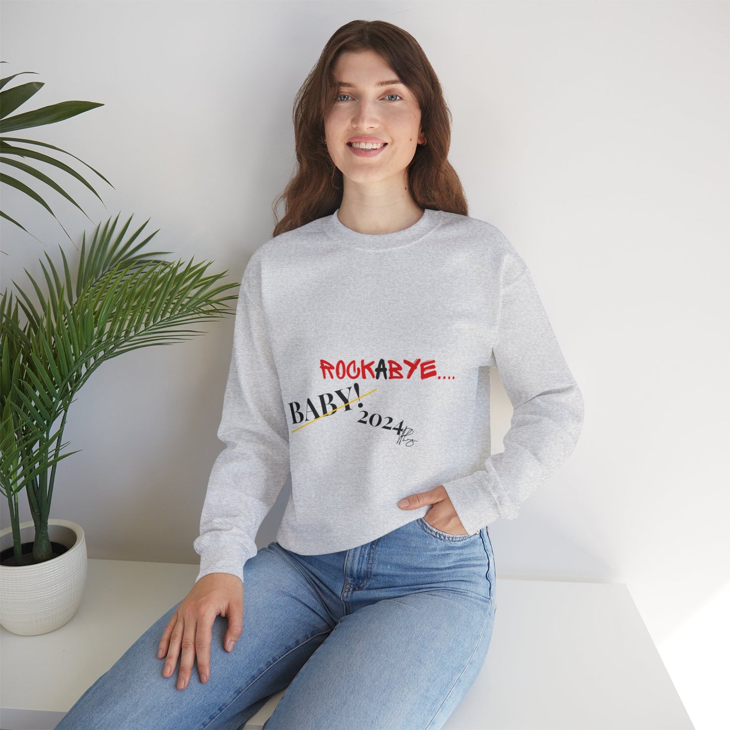 Heavy Crewneck™ "Rock-A-Bye" Sweatshirt