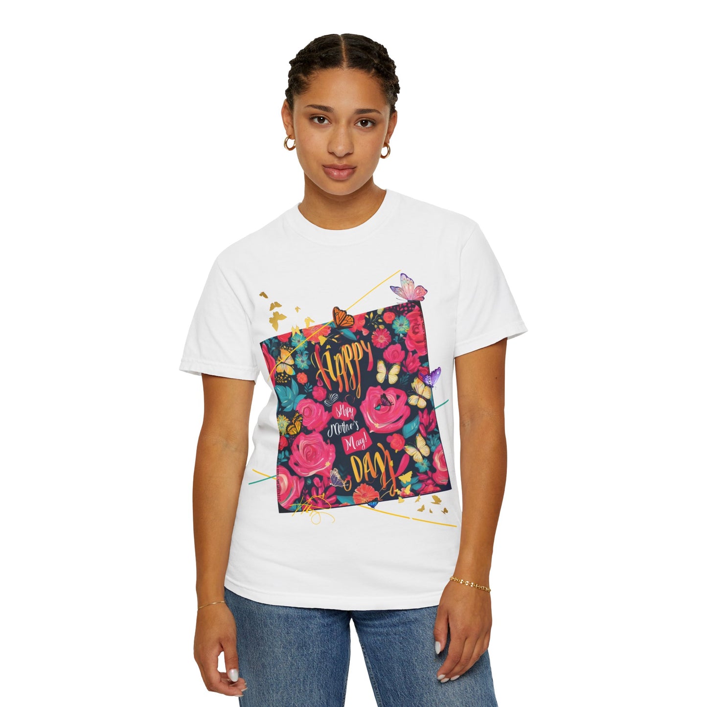 'Happy Mother's Day-Butterfly' Unisex T-shirt/Tee