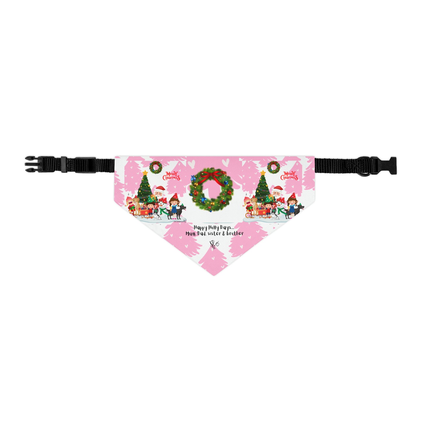 "TPPG Holiday Pet Collection"- Pet Bandana Collar